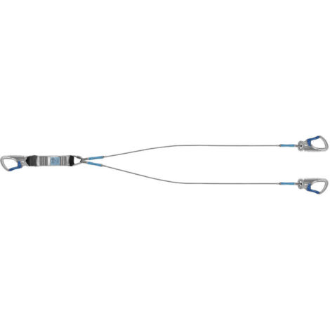 Longe Y IKAR en acier avec absorbeur d'énergie - 1 m 45-IK2FS100Y2