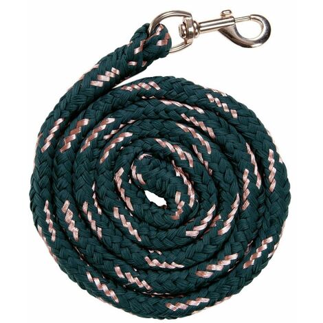 Longhina con moschettone da 180 cm modello Rosegold: 180 cm, blunavy/rosaoro 6948