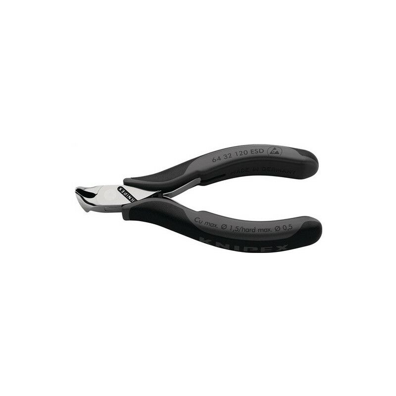 

Knipex - Alicate Corte Frontal Para Electrnica Longitud 120 Mm Forma