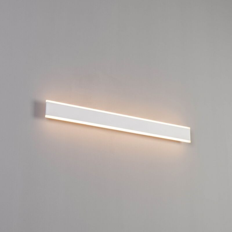 Kosilum - Longue applique LED compatible variateur 80 cm - Bastia - Blanc