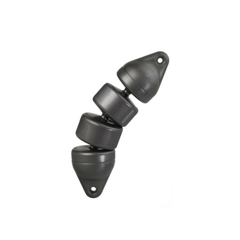 Pare-battage articulé pour semi-rigide Plastimo noir - longueur 48 cm x 12 cm de diam