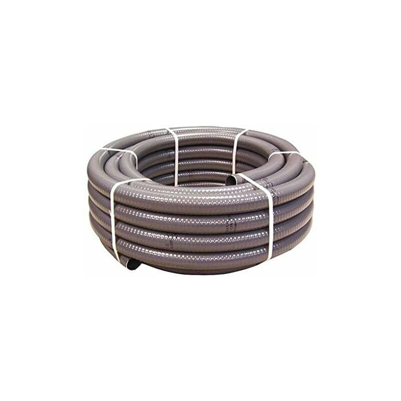 Espiroflex - Longueur 25M / Tuyau semi rigide 32mm / Coloris Gris /