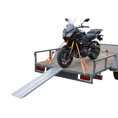 Longueur de rampe 1.50m - Hauteur à franchir de 383 à 430mm - charge max 350kg pour empattement 1250mm - Vendue à l'unité - M030B2/HS/15U/MT