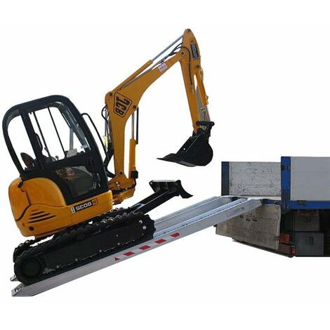 Longueur de rampe 2.50m - Hauteur à franchir de 750mm - charge max par paire 9000kg pour empattement 2000mm - Vendue à l'unité - M160/25U
