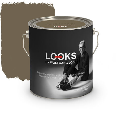 LOOKS by Wolfgang Joop Clay Brown Matt Wandfarbe 2,5L