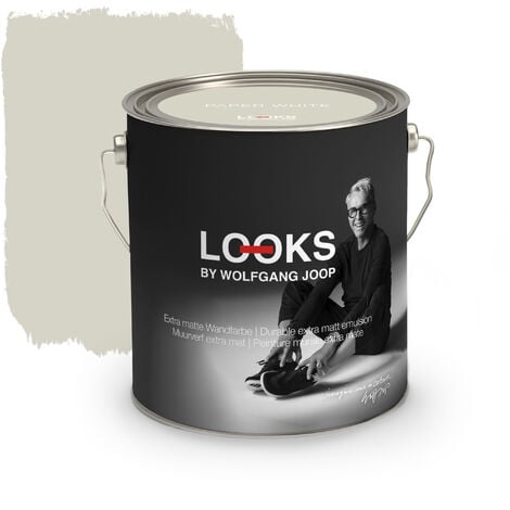 LOOKS by Wolfgang Joop Paper White Matt Wandfarbe 2,5L
