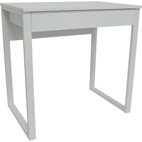 main image of "LOOP - Compact Office Workstation / Computer Desk / Dressing Table - White"