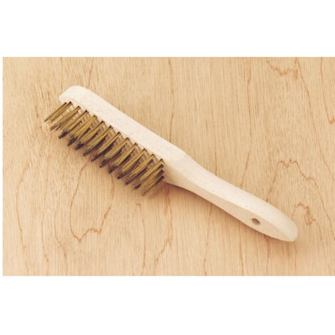LOP Brosse à manche Laitonné long Nb rangs 4 Rangs