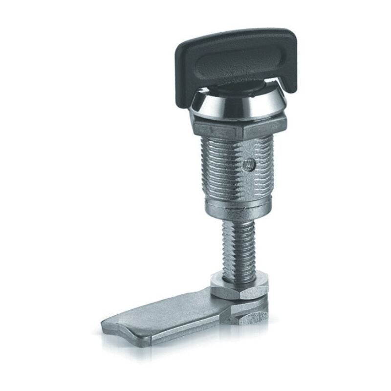 Loquet à compression en Zinc moulé, Finition Peint en noir,verrouillable, Non ( Prix pour 1 )