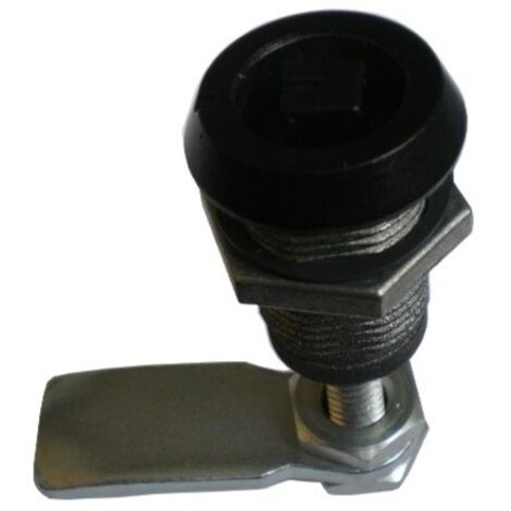 Loquet à compression en Zinc moulé, Finition Peint en noir,verrouillable, Non ( Prix pour 1 )