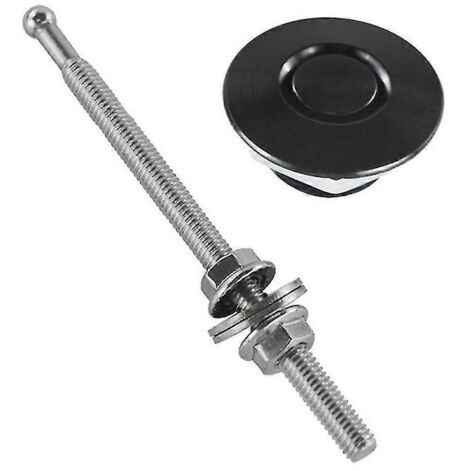 Loquet à dégagement rapide pour plaque d'immatriculation, clip de verrouillage en alliage d'aluminium de 3,2 cm de diamètre, goupilles de capot de voiture.