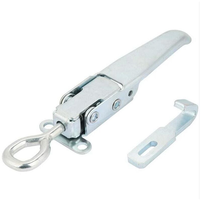 Loquet à Ressort Bascule Cadenas de Corps de Remorque de Verrouillable en Métal