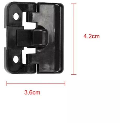 Loquet de couvercle de console centrale, boucle de boîte d'accoudoir central de voiture, accessoires automobiles durables, compatible avec Toyota