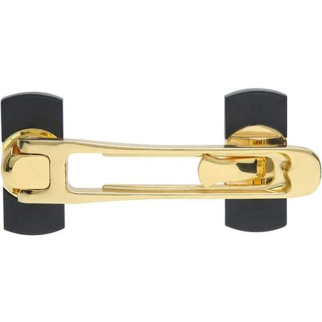Loquet de porte, &eacutepaissir le loquet de serrure de porte de s&eacutecurit&eacute antivol en alliage de zinc pour la s&eacutecurit&eacute de l'h&ocirctel &agrave la maison