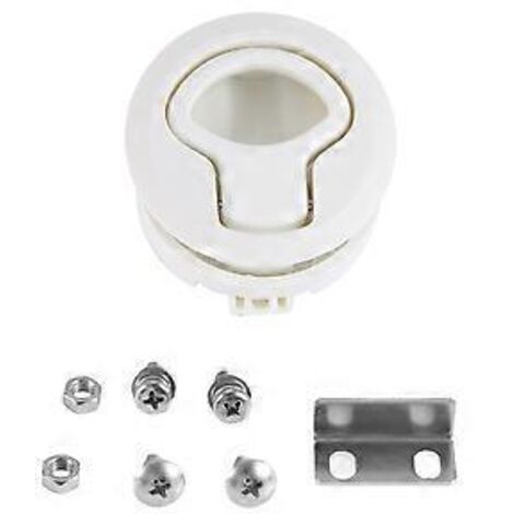 Loquet de porte rond à poignée pour porte 1/4, trappe de pont de bateau, camping-car, armoire, yacht