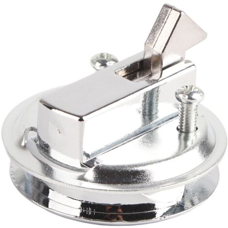 Loquet de Trappe à Tirer pour Camping-Car Bateau - Alliage de Zinc