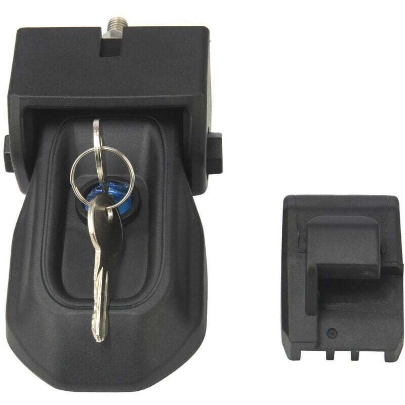 Tuserxln - Loquet de verrouillage du capot avec clés Kit de verrouillage antivol du capot de remplacement pour Jeep Wrangler jl 2018 2019 2020 (Noir)