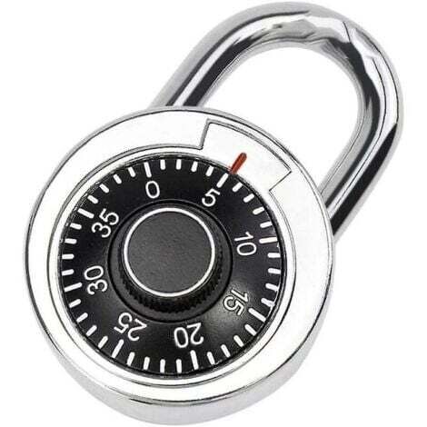 Loquet et targette Serrure de cadre de 50mm combinaison mécanique petit cadenas pour bagages//sac à dos tiroir parfait serrure de casiers