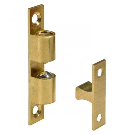 Loquet Mécanique à Bille Laiton HETTICH 60x11mm