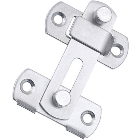 Loquet plat à grand angle de 180 degrés, loquet de porte, cage pour animaux en acier inoxydable, verrou de sécurité pour porte de grange, loquet de levier de vitesse, loquet antivol, serrure
