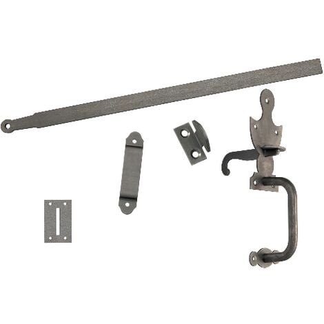 Loquet poucier complet poignée fixe brut n°6 BOURG MERMIER - 406001