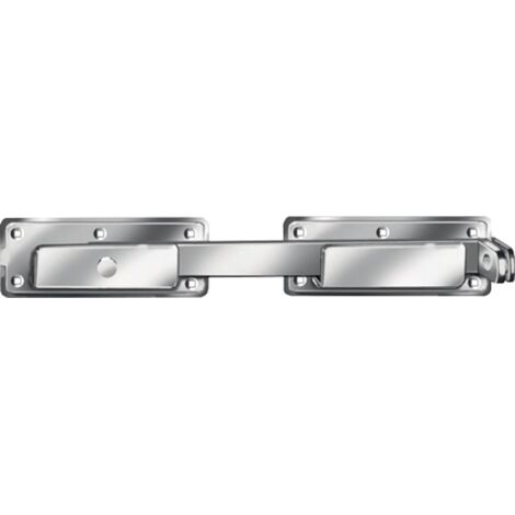 Loquet verrou Gauche/droite L.340x30mm Boulon double roulement