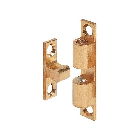 Loqueteau à bille à billes 244.20 à visser - 70 x 14 mm - brut - HAFELE