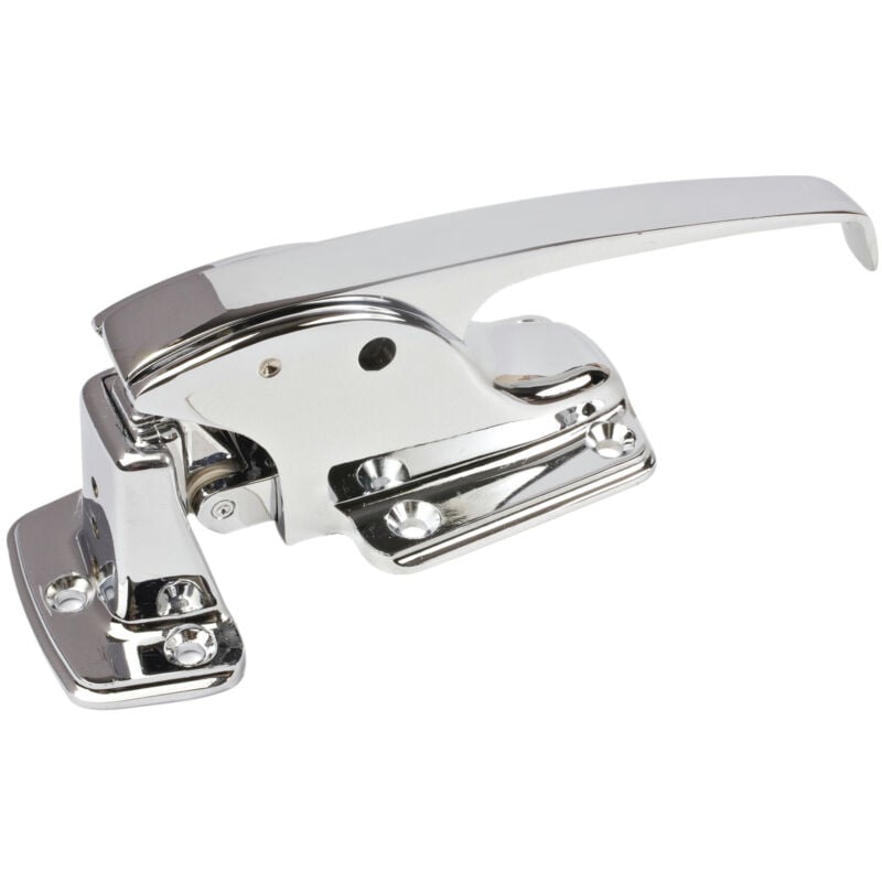 Loqueteau automatique chromé avec gâche modèle 651 162mm Fermod 651.01