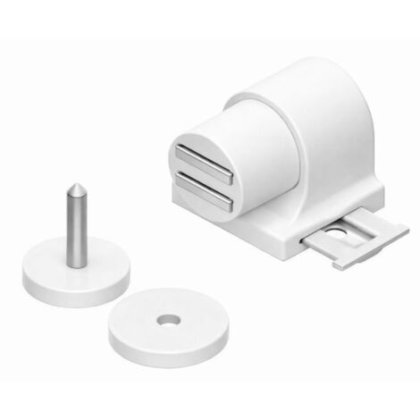 Loqueteau magnétique ajustable MONIN FA 30 Mod. 231 210 3 kg Blanc mat