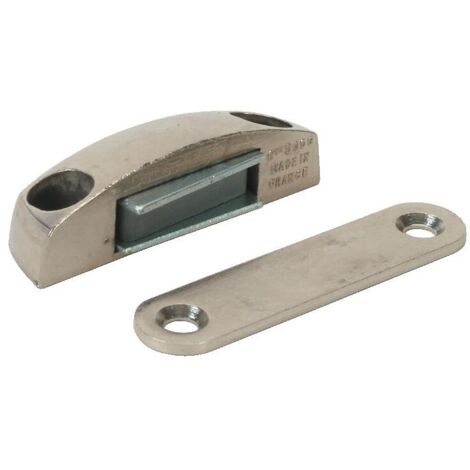 Loqueteau Neptune zamak laitonné force 4 kg - pose en applique - PROGRESS