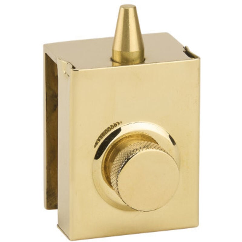 Loqueteau à bouton 1400 Laiton poli