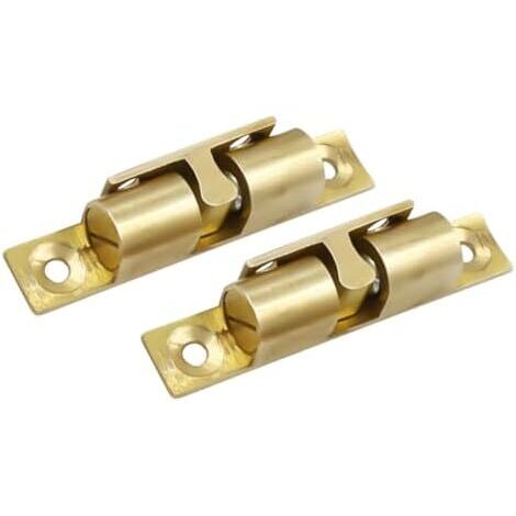 Loquets à Bille en Cuivre product accessories pour Porte de Placard Lot 2 Robustes et Sécurisent Fermement Portes D'armoire -