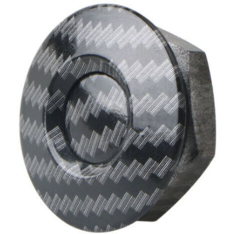 Loquets à dégagement rapide pour automobile, boucle de contour de capot en aluminium, Kit de plaque d'immatriculation de pare-chocs GM (couleur de la fibre de carbone), 2 paquets