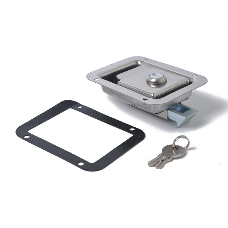 Loquets de Porte de Serrure de vr pour Montage Affleurant pour Boîte à Outils en Acier Inoxydable avec 2 Clés