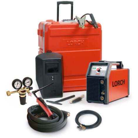 Lorch HandyTIG 180 AC/DC WIG-Schweißanlage ControlPro mit WIG-Powermaster Montagepack