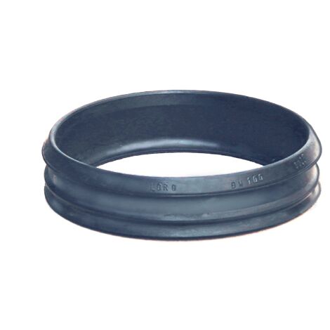 LORO-X-Dichtelement 00915. DN 50, f.48mm MS-Rohr u.PVC-Sifon 50mm