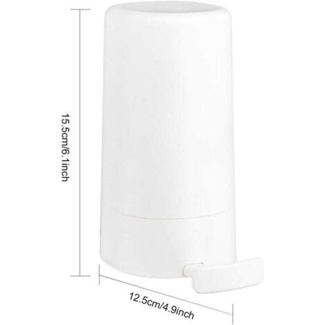 Los dispensadores de jabón de pared impermeables no requieren perforaciones, lo que los hace ideales para almacenar pastillas de jabón en baños, cocinas, hoteles y restaurantes.
