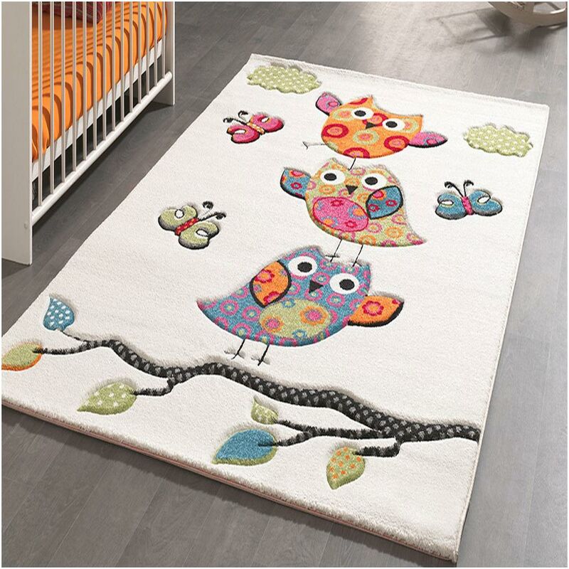 

Alfombra infantil niños con polipropileno beige - Beige