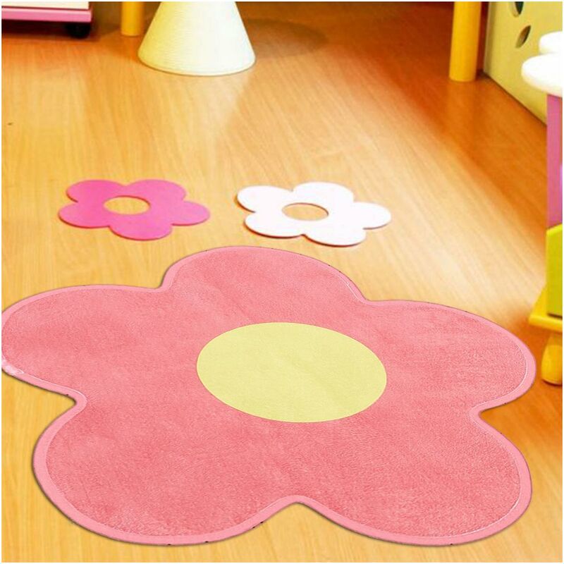 

Flor ultra suave 2 Poliéster rosa. - Rose