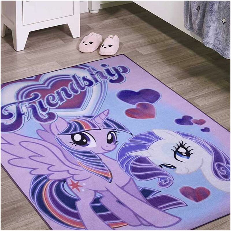 

Alfombra de niño mi pequeño pony 03 amistad nylon se levantó - Rose
