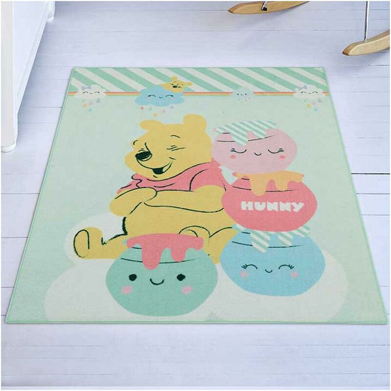 

Kids Carpet Winnie 03 Pooh Bear Nylon multicolor - Multicolore