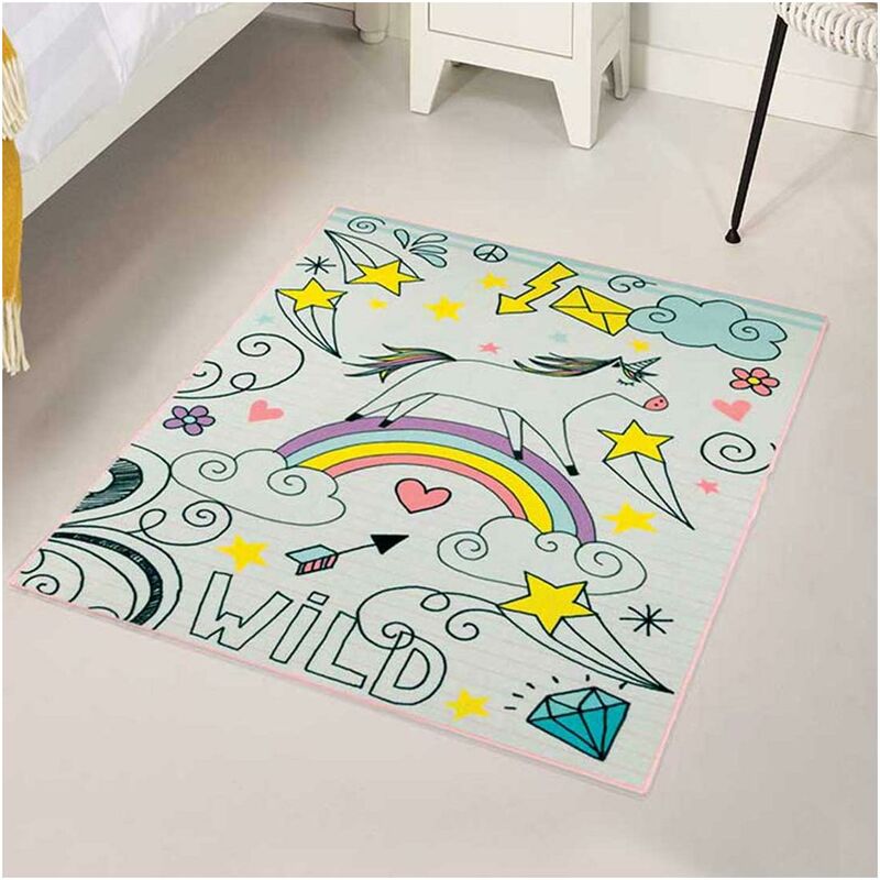 

Unicornio salvaje MD Kid Full en nylon multicolor - Multicolore