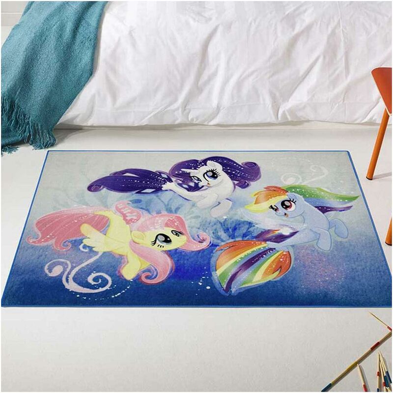 

Alfombra para niños My Little Pony 05 Pony Tale Nylon Blue - Bleu