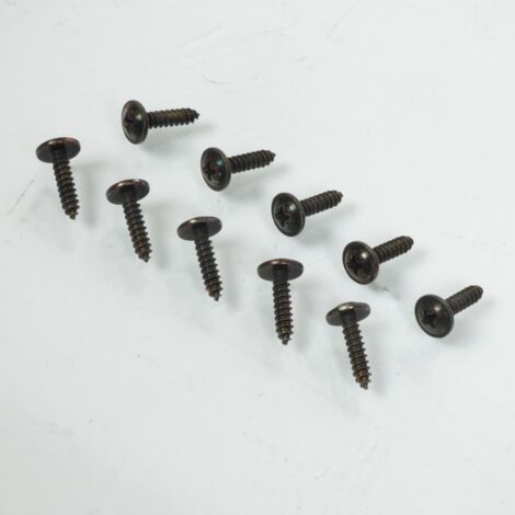 Los von 10 Karosserieschrauben Kunststoffverkleidung Ø4mm x l14mm