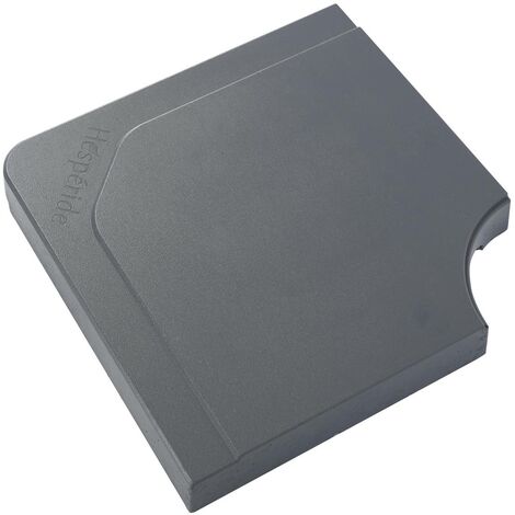 Losa para sombrilla Stacio Gris - 15 kg - Hespéride