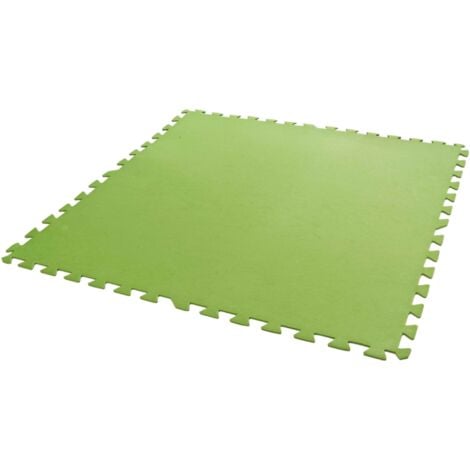 Losas de suelo verdes 78 x 78 cm 9 piezas