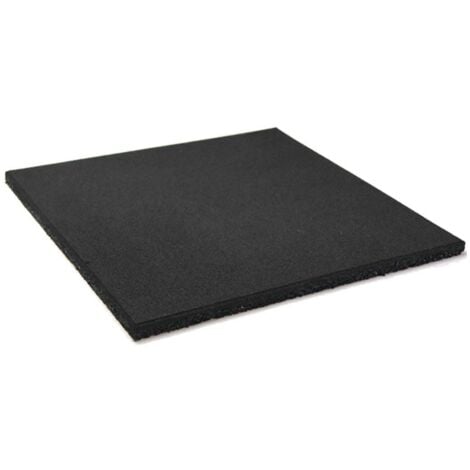 Loseta  500 x 500 x 20 mm - Alto impacto Negro
