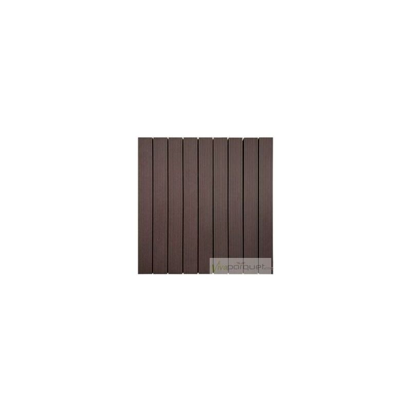 

Loseta Composite Chocolate 500×500 Dioco (caja:5 uds, 1,2 m²)