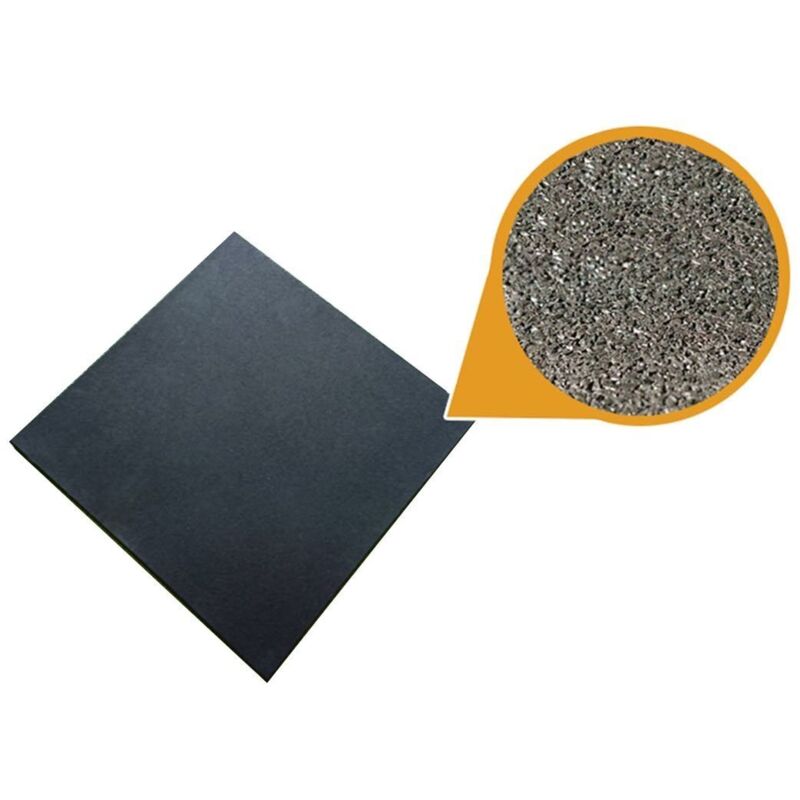 

Loseta de Caucho Maciza Profesional Halterofilia 1X1 | Varios espesores - 40mm