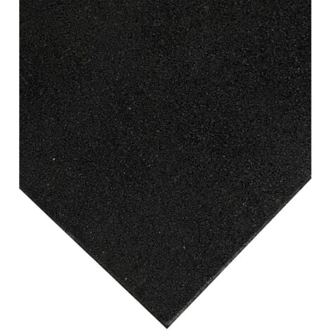 Loseta de Caucho Maciza Profesional Halterofilia 500x500mm 20MM
